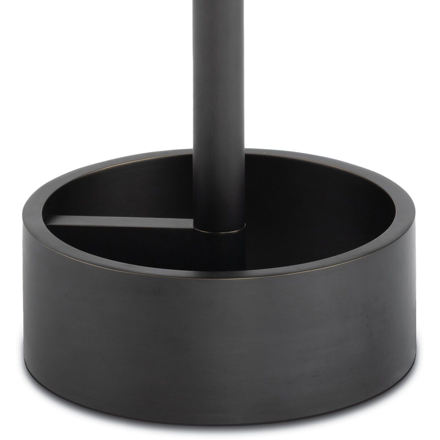 Myles 24 X 24 inch Oil Rubbed Bronze Accent Table, Large